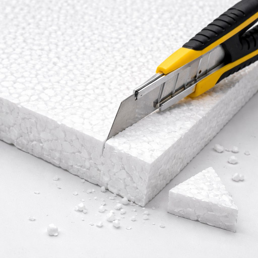 Lastre in Polistirolo 1 cm per imballaggio e isolamento - 70x100 cm 3 Lastre in polistirolo per imballaggio e isolamento