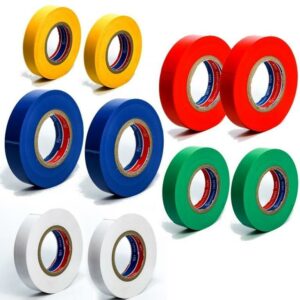 NASTRO ADESIVO PVC COLORATO 19x66 mt.