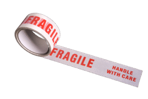 Nastro adesivo fragile