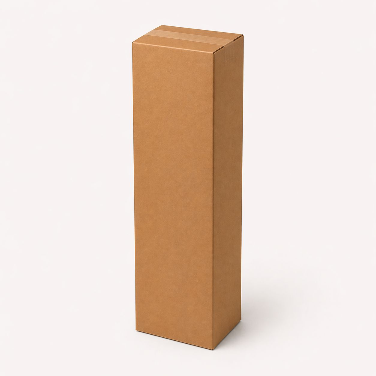 Scatola in Cartone Lunga 12x12x70 cm Mono Onda Avana per Spedizioni e Imballaggi di Oggetti Lunghi – Cod. A33 1 Scatola in cartone lunga per spedizioni